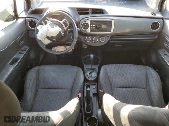 2014 Toyota Yaris L with VIN VNKKTUD30EA000925, listed as a Copart auction lot 87926445 with 0 mi miles and Salvage Title. Bid and sale history available at carsss.com. Image 8.