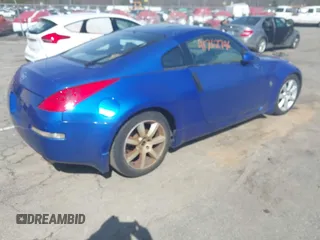 2005 Nissan 350Z Touring with VIN JN1AZ34DX5M601251, listed as a IAAI auction lot 41762746 with 108,855 mi miles. Bid and sale history available at carsss.com. Image 4.