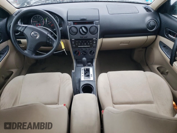 2006 Mazda 6 i with VIN 1YVFP80C465M00681, listed as a Copart auction lot 48023945 with 157,555 mi miles and Salvage Title. Bid and sale history available at carsss.com. Image 8.
