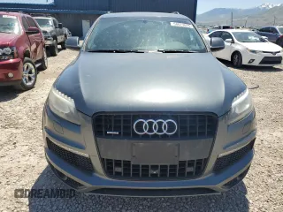 2015 Audi Q7 S line Prestige with VIN WA1DGAFE9FD002055, listed as a Copart auction lot 58073635 with 165,304 mi miles and Salvage title. Bid and sale history available at DreamBid. Image 5.