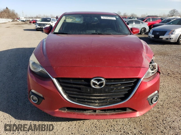 2015 Mazda 3 S Grand Touring with VIN JM1BM1M34F1276160, listed as a Copart auction lot 47063865 with 223,803 mi miles and Clean Title. Bid and sale history available at DreamBid. Image 5.