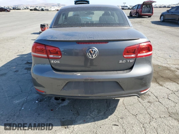 2012 Volkswagen Eos Executive with VIN WVWFW7AH4CV006428, listed as a Copart auction lot 61144685 with 101,514 mi miles and Salvage title. Bid and sale history available at DreamBid. Image 6.