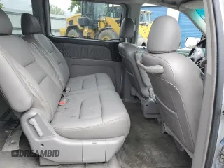 2002 Honda Odyssey EX-L with VIN 2HKRL18902H506828, listed as a Copart auction lot 53735625 with 214,446 mi miles and Salvage title. Bid and sale history available at DreamBid. Image 12.