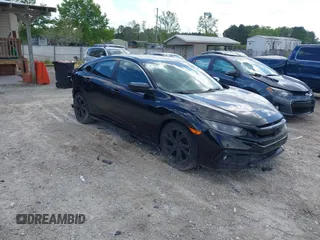 2019 Honda Civic Sedan Sport with VIN 2HGFC2F81KH548051, listed as a IAAI auction lot 41644496 with 118,508 mi miles. Bid and sale history available at carsss.com. Image 1.