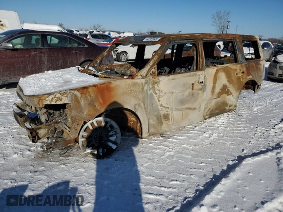 2019 Ford Flex SEL with VIN 2FMGK5C81KBA01114, listed as a Copart auction lot 43971955 with 0 mi miles and Non Repairable. Bid and sale history available at carsss.com. Image 1.