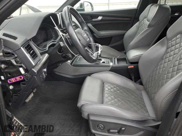 2018 Audi SQ5 Prestige with VIN WA1C4AFY3J2185410, listed as a Copart auction lot 56723415 with 95,482 mi miles and Salvage title. Bid and sale history available at DreamBid. Image 7.