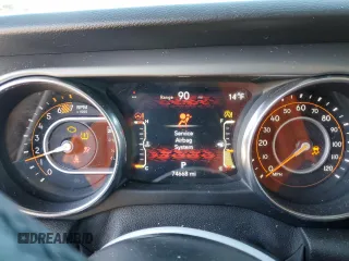 2020 Jeep Wrangler Sport S с VIN 1C4GJXAN4LW350067, выставлен на аукционе Copart как лот 89329535 с пробегом 74 668 миль миль и Списание • Salvage title. История ставок и продаж доступна на DreamBid. Изображение 9.