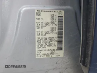 2019 Nissan Frontier Pro-4X with VIN 1N6DD0EV8KN722863, listed as a Copart auction lot 42442565 with 138,891 mi miles and Salvage title. Bid and sale history available at DreamBid. Image 13.