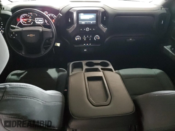 2019 Chevrolet Silverado 1500 Custom with VIN 3GCPYBEH9KG219832, listed as a Copart auction lot 49230885 with 102,272 mi miles and Salvage Title. Bid and sale history available at DreamBid. Image 8.