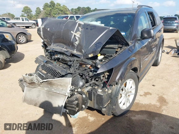 2015 Dodge Journey SXT with VIN 3C4PDCBG0FT733952, listed as a IAAI auction lot 41521687 with 80,974 mi miles and . Bid and sale history available at DreamBid. Image 2.