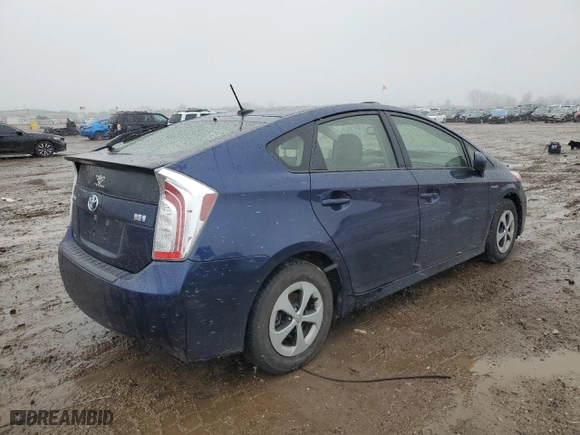 2014 Toyota Prius Four with VIN JTDKN3DU2E1739543, listed as a Copart auction lot 47817765 with 94,862 mi miles and Salvage Title. Bid and sale history available at carsss.com. Image 3.