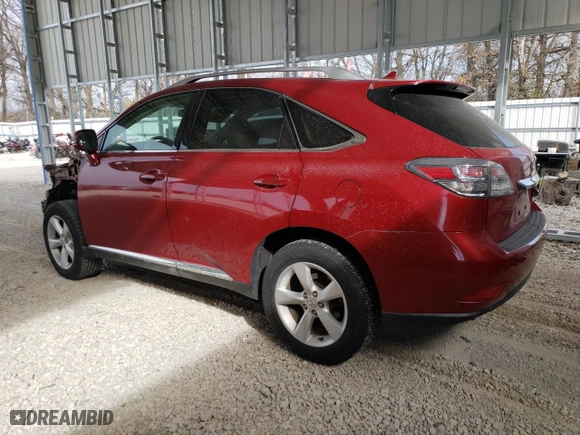 2012 Lexus RX 350 with VIN 2T2BK1BA2CC122511, listed as a Copart auction lot 48981795 with 58,964 mi miles and Clean Title. Bid and sale history available at carsss.com. Image 2.