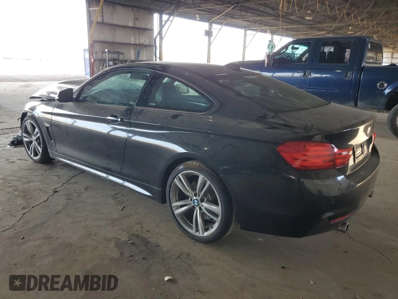 2017 BMW 4 Series 440i with VIN WBA4P1C52HK522572, listed as a Copart auction lot 66206474 with 70,384 mi miles and Salvage Title. Bid and sale history available at carsss.com. Image 2.