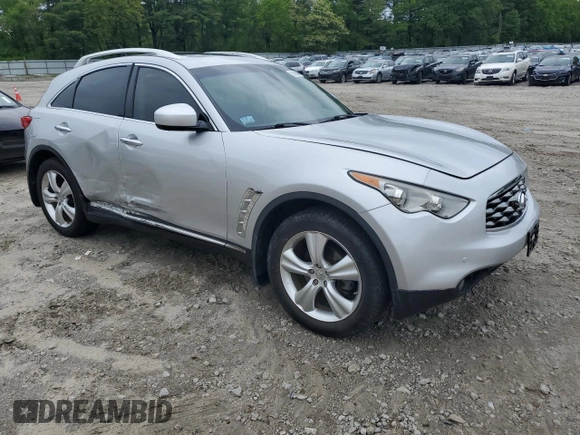 2011 Infiniti FX with VIN JN8AS1MW0BM732874, listed as a Copart auction lot 58298845 with 103,502 mi miles and Clean title. Bid and sale history available at DreamBid. Image 4.