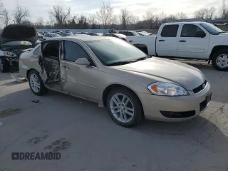 2012 Chevrolet Impala LTZ with VIN 2G1WC5E37C1195954, listed as a Copart auction lot 48585085 with 110,940 mi miles and Salvage Title. Bid and sale history available at DreamBid. Image 4.