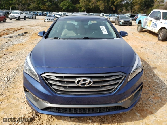 2015 Hyundai Sonata 2.4L Sport with VIN 5NPE34AF4FH199217, listed as a Copart auction lot 42908335 with 77,888 mi miles and Salvage Title. Bid and sale history available at carsss.com. Image 5.