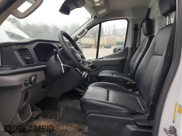 2023 Ford Transit Cargo with VIN 1FTYE1Y82PKB12155, listed as a Copart auction lot 44892755 with 28,921 mi miles and Salvage Title. Bid and sale history available at carsss.com. Image 7.