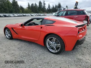 2016 Chevrolet Corvette 3LT with VIN 1G1YF2D7XG5101881, listed as a Copart auction lot 72648924 with 30,078 mi miles and Salvage Title. Bid and sale history available at carsss.com. Image 2.