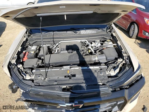 2023 Chevrolet Colorado 4WD Z71 with VIN 1GCPTDEK3P1245659, listed as a Copart auction lot 42876745 with 16,012 mi miles and Salvage Title. Bid and sale history available at carsss.com. Image 12.