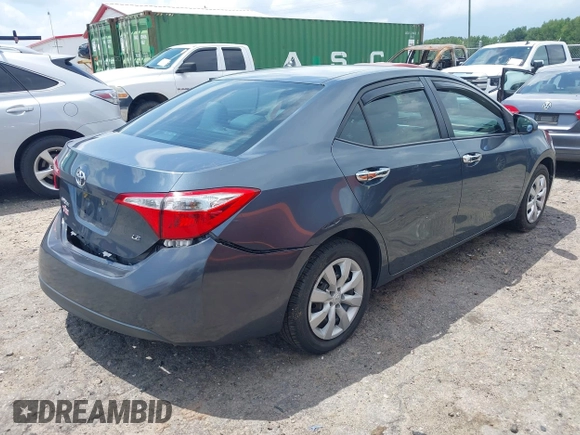 2016 Toyota Corolla L with VIN 2T1BURHE3GC728235, listed as a IAAI auction lot 42514916 with 90,438 mi miles and . Bid and sale history available at DreamBid. Image 4.