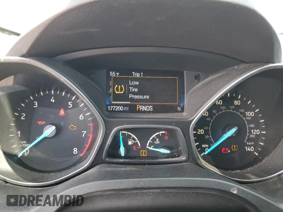 2017 Ford Escape SE with VIN 1FMCU9GD4HUB80842, listed as a Copart auction lot 55131145 with 177,200 mi miles and Clean Title. Bid and sale history available at DreamBid. Image 9.