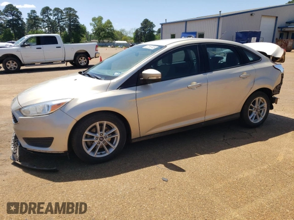 2017 Ford Focus SE with VIN 1FADP3F26HL295581, listed as a Copart auction lot 52158745 with 104,453 mi miles and Salvage title. Bid and sale history available at DreamBid. Image 1.