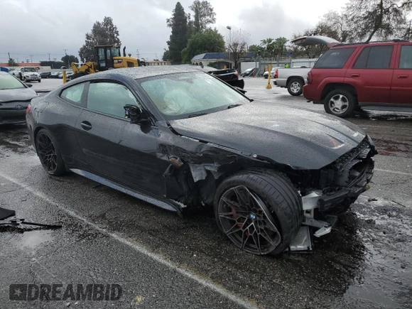 2022 BMW M4 Competition xDrive z VIN WBS43AZ06NCK19349, wystawiony jako Copart lot #73028612 z przebiegiem Nie podano mil oraz . Historia ofert i sprzedaży dostępna na DreamBid. Obrazek 4.