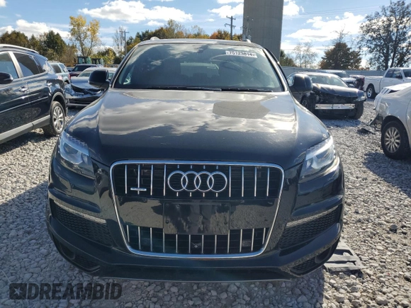 2015 Audi Q7 3.0L TDI Vorsprung Edition with VIN WA1WMCFE4FD019942, listed as a Copart auction lot 75123814 with 0 mi miles and Clean Title. Bid and sale history available at carsss.com. Image 5.