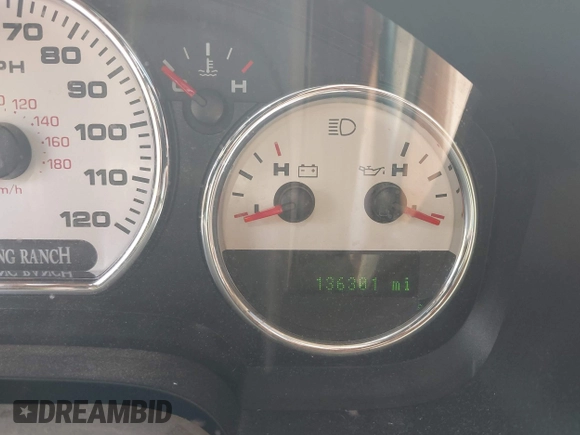 2008 Ford F-150 XLT with VIN 1FTPW14578KD23633, listed as a IAAI auction lot 42183540 with 136,301 mi miles and . Bid and sale history available at DreamBid. Image 7.