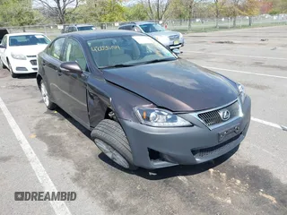 2012 Lexus IS 250 with VIN JTHCF5C22C5058607, listed as a IAAI auction lot 42055154 with 205,661 mi miles and . Bid and sale history available at DreamBid. Image 1.