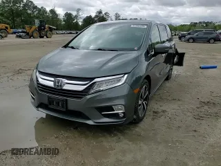 2020 Honda Odyssey Elite с VIN 5FNRL6H9XLB033176, выставлен на аукционе Copart как лот 52946185 с пробегом 57 541 миль миль и Списание • Salvage title. История ставок и продаж доступна на DreamBid. Изображение 12.