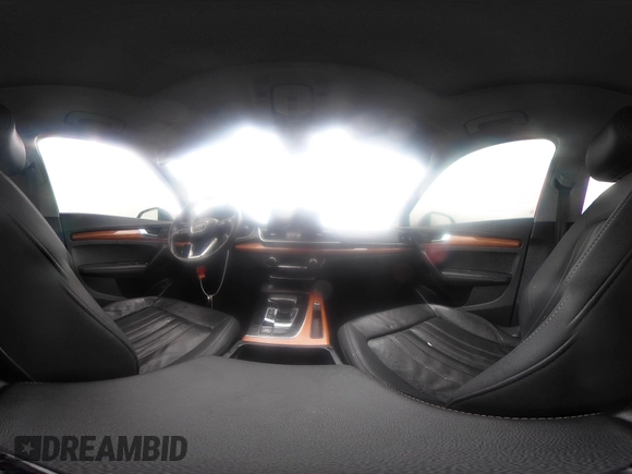 2021 Audi Q5 Premium Plus with VIN WA1BAAFY3M2013760, listed as a IAAI auction lot 41904740 with 64,829 mi miles and . Bid and sale history available at DreamBid. Image 18.