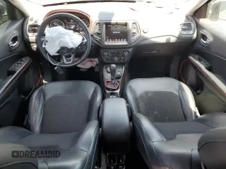 2017 Jeep Compass Trailhawk with VIN 3C4NJDDB8HT674627, listed as a Copart auction lot 59790325 with 66,349 mi miles and Salvage title. Bid and sale history available at DreamBid. Image 8.