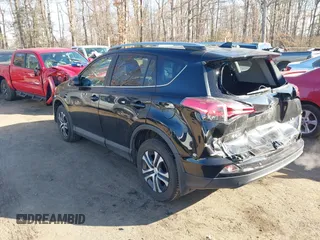 2017 Toyota RAV4 LE with VIN 2T3BFREV6HW595055, listed as a IAAI auction lot 41374125 with 150,105 mi miles. Bid and sale history available at carsss.com. Image 3.