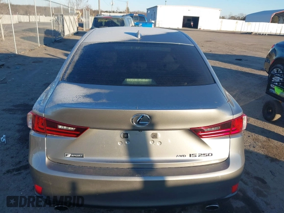 2015 Lexus IS 250 with VIN JTHCF1D2XF5029660, listed as a IAAI auction lot 41435411 with 82,600 mi miles and . Bid and sale history available at DreamBid. Image 16.