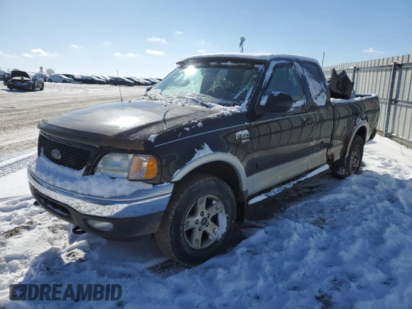 2003 Ford F-150 XL with VIN 2FTRX18L63CA39874, listed as a Copart auction lot 45386915 with 159,445 mi miles and Clean Title. Bid and sale history available at carsss.com. Image 1.