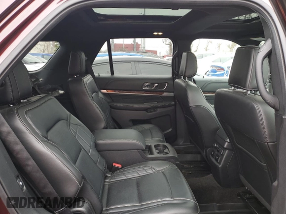 2018 Ford Explorer Platinum with VIN 1FM5K8HT7JGC04800, listed as a Copart auction lot 50972465 with 91,942 mi miles and Clean Title. Bid and sale history available at carsss.com. Image 11.