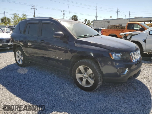 2015 Jeep Compass High Altitude Edition with VIN 1C4NJCEA7FD296139, listed as a Copart auction lot 50287945 with 65,900 mi miles and Salvage Title. Bid and sale history available at carsss.com. Image 4.