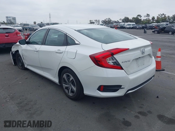 2020 Honda Civic LX z VIN 19XFC2F67LE212561, wystawiony jako IAAI lot #42272481 z przebiegiem 50 681 mil mil oraz . Historia ofert i sprzedaży dostępna na DreamBid. Obrazek 3.