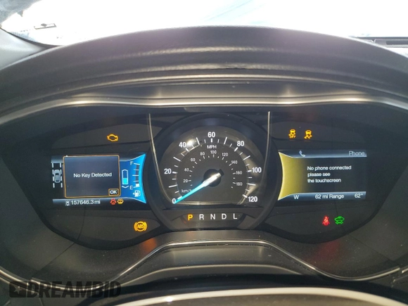 2015 Ford Fusion Energi Titanium with VIN 3FA6P0SU5FR234770, listed as a Copart auction lot 51370765 with 157,646 mi miles and Salvage Title. Bid and sale history available at carsss.com. Image 9.
