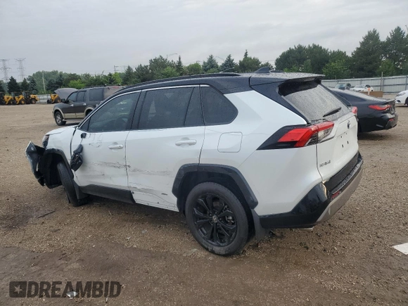 2024 Toyota RAV4 Hybrid XSE z VIN 2T3E6RFV5RW053717, wystawiony jako Copart lot #63863505 z przebiegiem 14 665 mil mil oraz Szkoda całkowita • Salvage title. Historia ofert i sprzedaży dostępna na DreamBid. Obrazek 2.