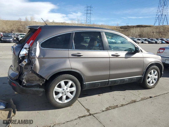 2009 Honda CR-V EX-L with VIN 5J6RE487X9L010168, listed as a Copart auction lot 49341905 with 151,035 mi miles and Salvage Title. Bid and sale history available at carsss.com. Image 3.