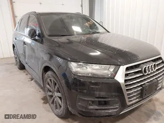 2018 Audi Q7 Premium Plus with VIN WA1LAAF73JD044082, listed as a IAAI auction lot 41598023 with 119,554 mi miles. Bid and sale history available at carsss.com. Image 1.