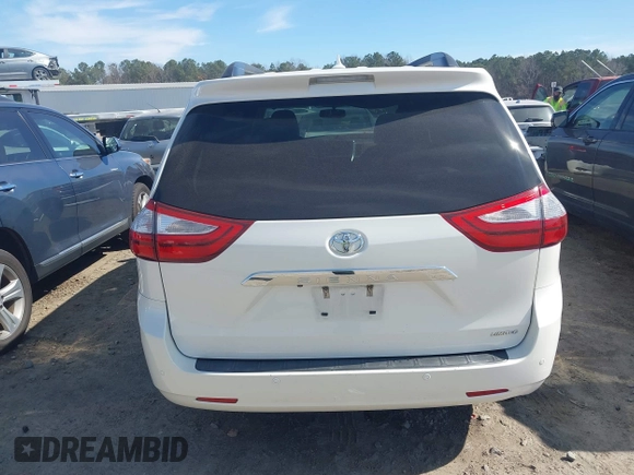 2017 Toyota Sienna XLE Auto Access Seat with VIN 5TDYZ3DCXHS779396, listed as a IAAI auction lot 41634198 with 99,283 mi miles and . Bid and sale history available at DreamBid. Image 17.