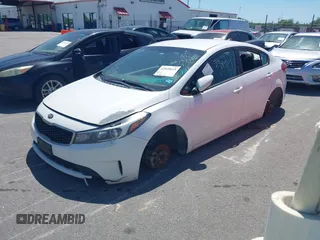 2017 Kia Forte LX with VIN 3KPFL4A70HE008347, listed as a IAAI auction lot 42028615 with 1 mi miles. Bid and sale history available at carsss.com. Image 16.