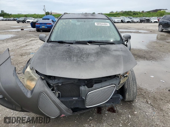 2008 Pontiac Vibe with VIN 5Y2SL65828Z423459, listed as a Copart auction lot 68994484 with 217,811 mi miles and Salvage Title. Bid and sale history available at carsss.com. Image 5.