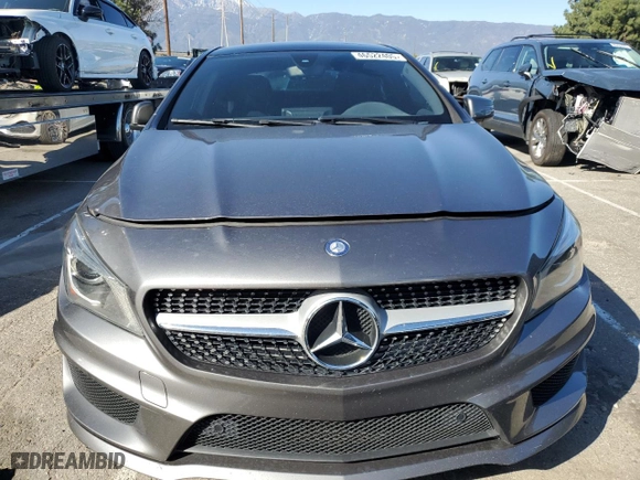 2015 Mercedes-Benz CLA-Class CLA 250 with VIN WDDSJ4EB6FN213253, listed as a Copart auction lot 46522405 with 0 mi miles and Salvage Title. Bid and sale history available at carsss.com. Image 5.