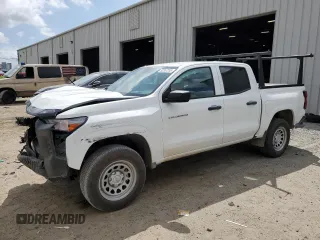 2023 Chevrolet Colorado 2WD Work Truck z VIN 1GCPSBEK1P1132168, wystawiony jako Copart lot #52357255 z przebiegiem 37 867 mil mil oraz Szkoda całkowita • Salvage title. Historia ofert i sprzedaży dostępna na DreamBid. Obrazek 1.