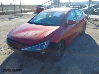 2019 Hyundai Elantra SEL with VIN 5NPD84LF1KH416064, listed as a IAAI auction lot 41427740 with 89,740 mi miles. Bid and sale history available at carsss.com. Image 18.