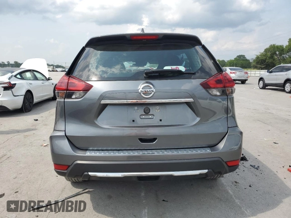 2020 Nissan Rogue S with VIN 5N1AT2MTXLC736051, listed as a Copart auction lot 60678115 with 64,170 mi miles and Salvage title. Bid and sale history available at DreamBid. Image 6.